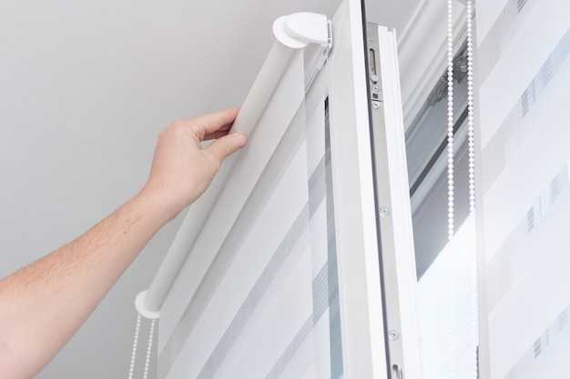 Настройка механизма управления рольшторами