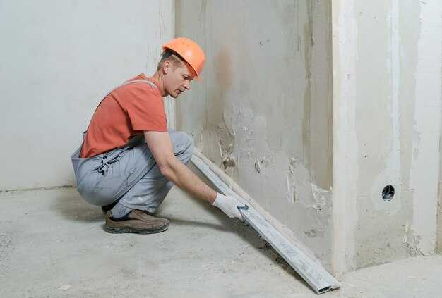 Как прикрутить плинтуса к бетонной стене