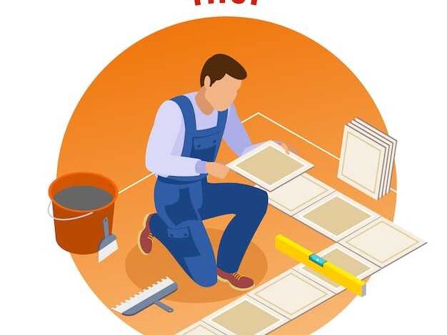 Как самому положить плитку на пол