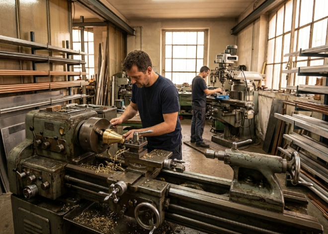 Как используется механическая обработка металлов при создании декоративных элементов для интерьера